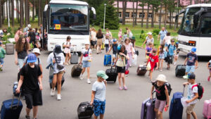 ICEJ sponsored busses for the summer camps in Belarus