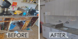 ICEJ Before and after kitchen