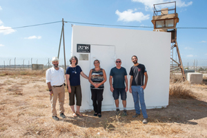 ICEJ-Shelter-by-guard-tower-Kibbutz-Nahal-Oz5