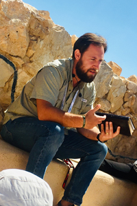 ICEJ John Vedder Preaching at Masada