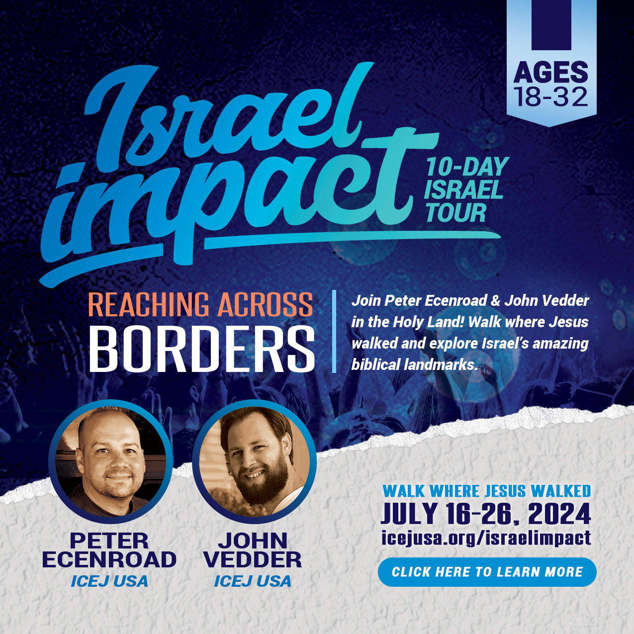 Israel Impact Tour 2024 - ICEJ USA Branch