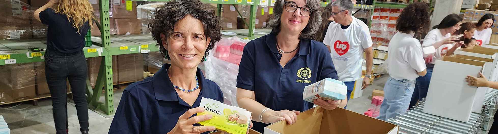 ICEJ-Aid-and-Israel-in-Crisis-Food-packing