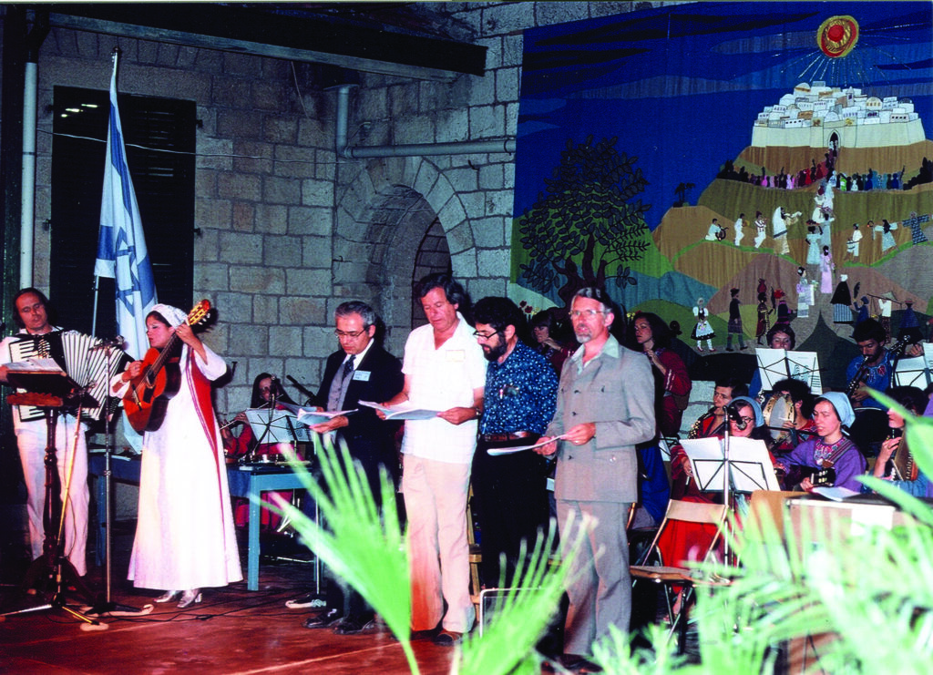 Early Christian Zionism activist in Jerusalem at the start of the ICEJ