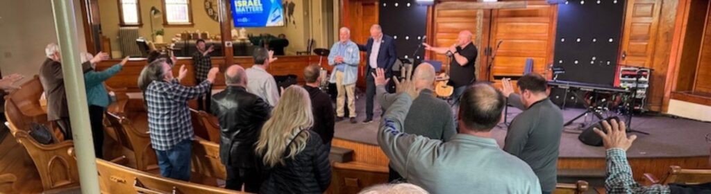 Rev. Beeson attended the recent ICEJ USA Pastors and Leaders Gathering in Colorado. 