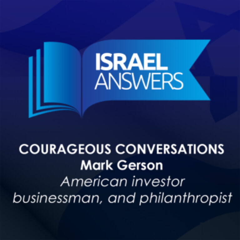 The Remarkable Rise of Christian-Jewish Friendship: Mark Gerson on COURAGEOUS CONVERSATIONS
