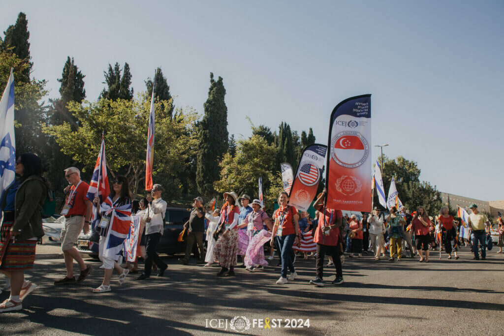 Fullness of the gentiles: picture of Jerusalem march participants