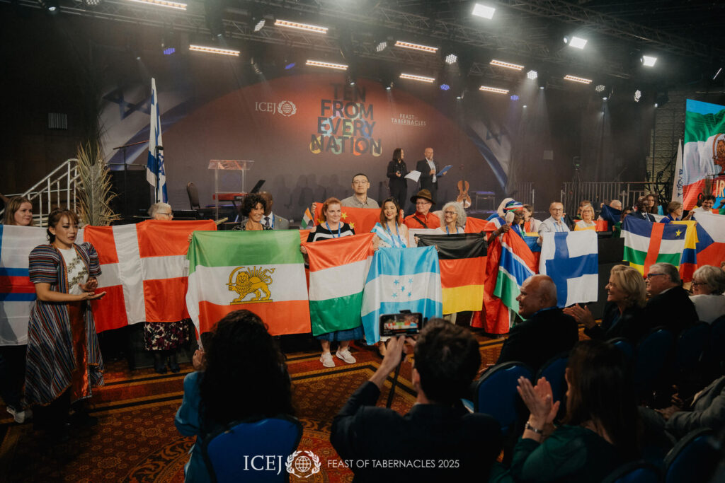 Feast of Tabernacles 2025 participants at the roll call of the nations