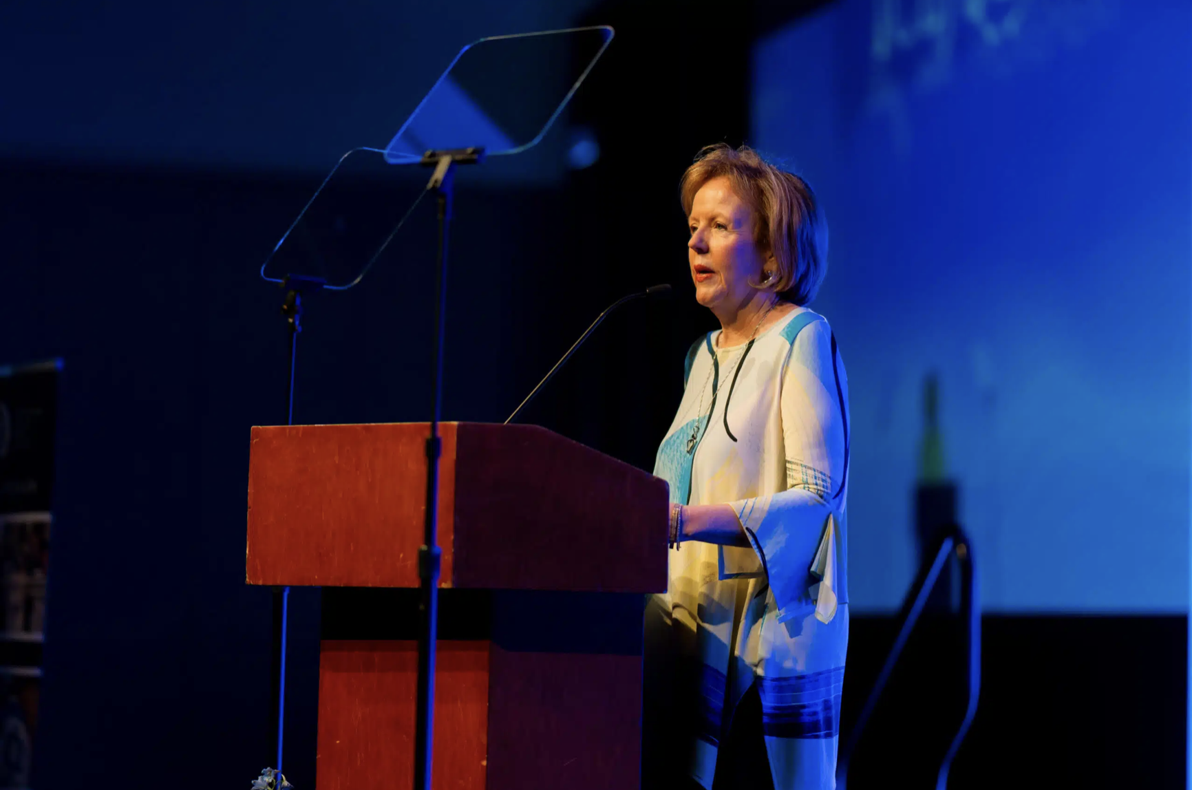 Susan Micheal address the young Christians who support Israel