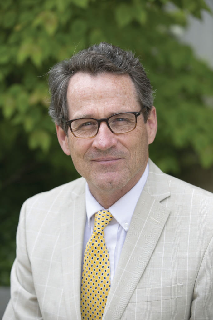 Photo of Dr. Gerald McDermott in an article on the Jewish roots of Christianity