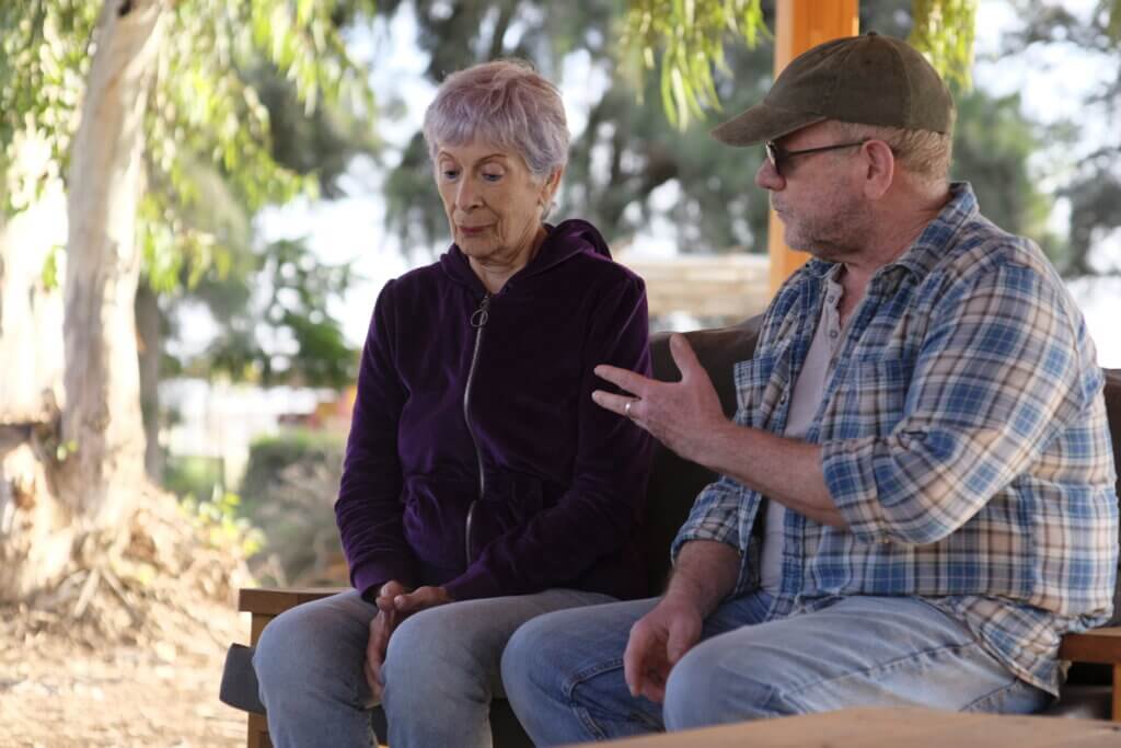 Sharing her experience of October 7, Jaqueline Glicksman, shares with her son.