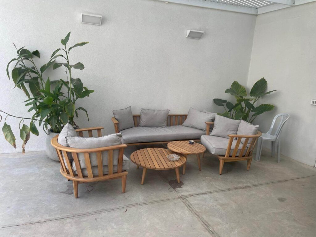 To help the temporary emergency housing feel cozy ICEJ donated furniture