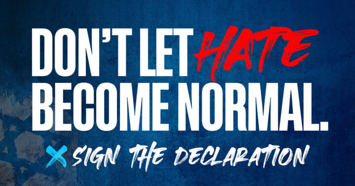 Don't Let Hate Become Normal. Don't Let Hate Become Normal.