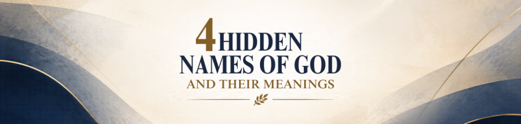 These four “hidden” names of God and their meanings will change how you read the Bible—and redefine how you survive exhausting days.